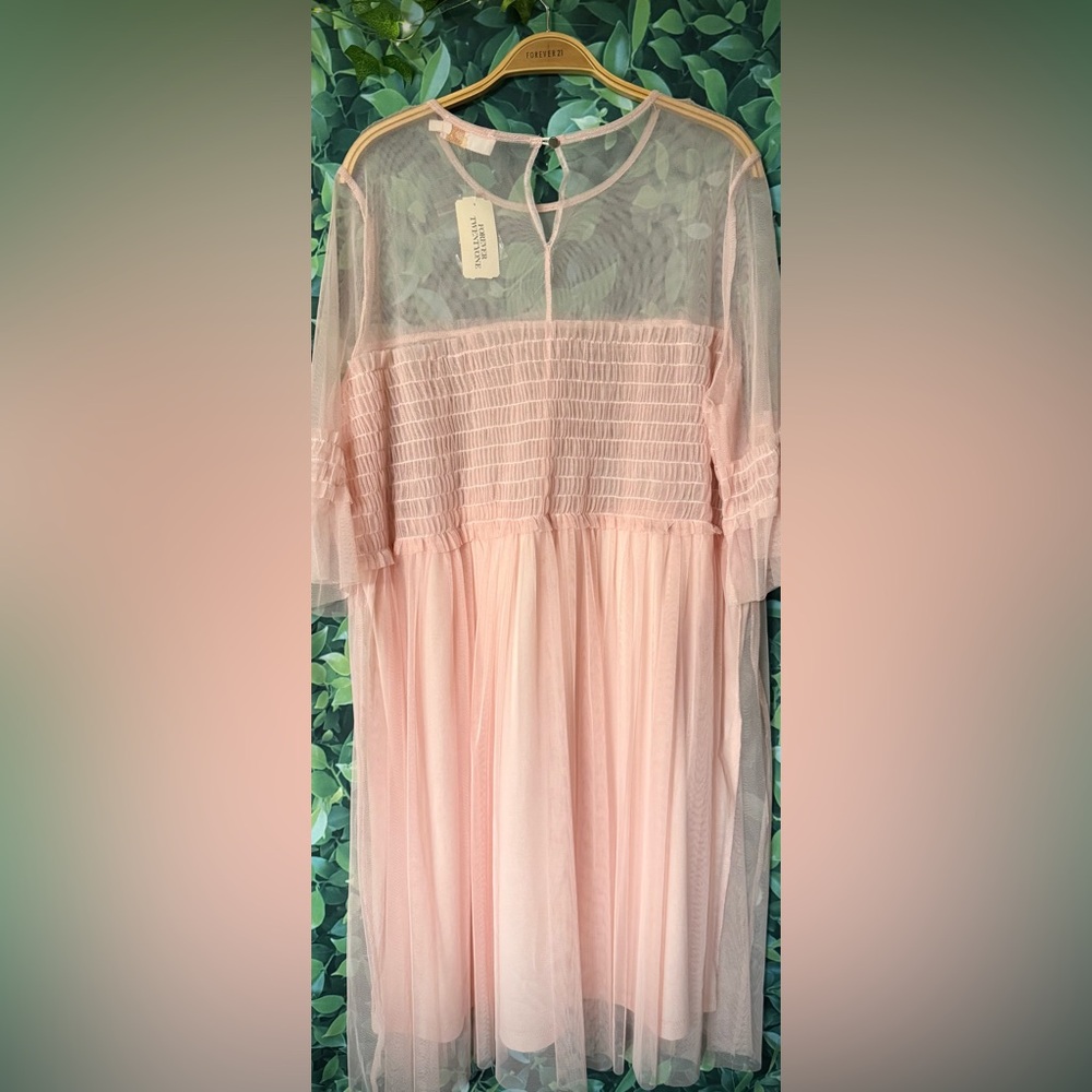 Forever 21 pink dress